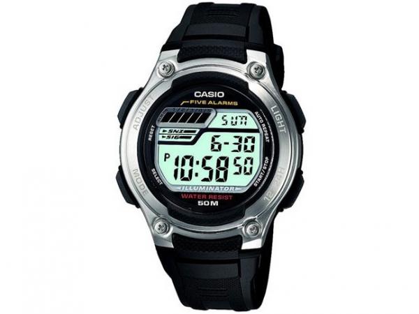 Relógio Masculino Casio Digital - Mundial W-212H-1AVDF Preta