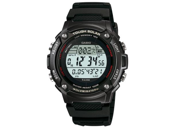 Relógio Masculino Casio Digital - Resistente à Água W-S200H-1BVDF