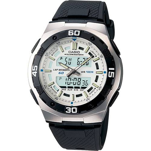 Relógio Masculino CASIO Digital Social AQ-164W-7AVDF