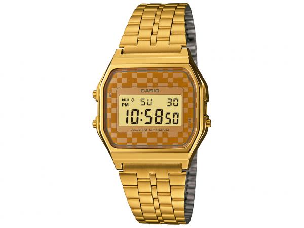 Tudo sobre 'Relógio Masculino Casio Digital Vintage - A159WGEA-9ADF Dourado'