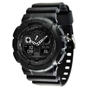 Relógio Masculino Casio G-shock Anadigi Ga-100-1a1dr - Preto