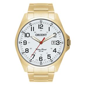 Relógio Masculino Casual Orient MGSS1048 S2KX Redondo – Dourado