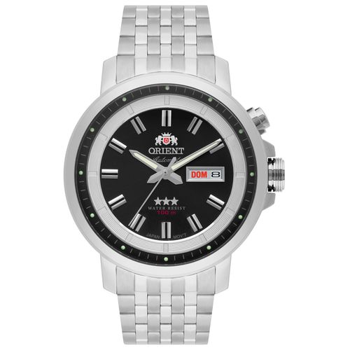 Relógio Masculino Casual Prata 469SS079-P1SX Orient
