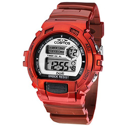Relógio Masculino Cosmos Digital Esportivo OS41379V