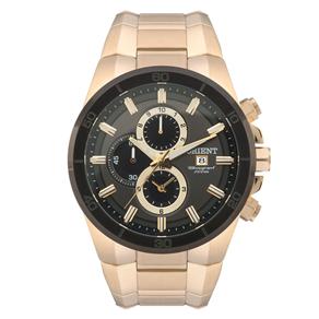 Relógio Masculino Cronógrafo Orient MGSSC004 G1KX - Dourado