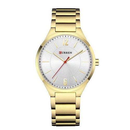 Relógio Masculino Curren Analógico 8280 - Dourado