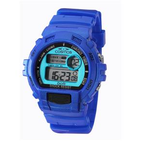 Relógio Masculino Digital Cosmos OS41379F - Azul