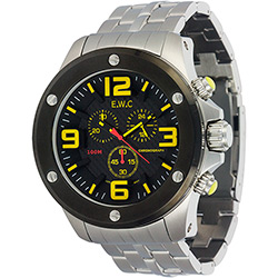Relógio Masculino EWC Analógico Moderno EMT12332-A-SLV