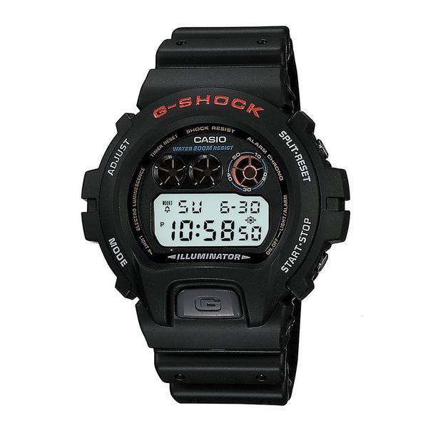 Relógio Masculino G-Shock Digital DW-6900-1VDR DW-6900-1VDR - Casio*