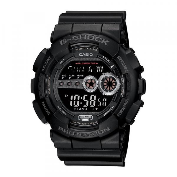 Relógio Masculino G-Shock Digital GD-100-1BDR - Casio*