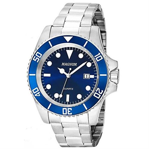 Relógio Masculino Magnum Analógico MA33068F Azul