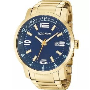 Relógio Masculino Magnum Dourado MA33095A