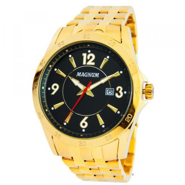 Relógio Masculino Magnum Ma33040u Dourado