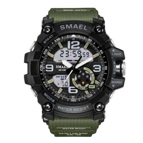 Relógio Masculino Militar G-shock Smael Ws1617 Prova D'água