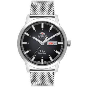 Relógio Masculino Orient Automatic 469SS085 P1SX Fundo Preto