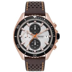 Relógio Masculino Orient Cronógrafo Mrscc012 S1ex Rosê