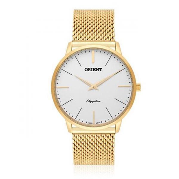 Relógio Masculino Orient Sapphire Analógico MGSSS005 S1KX Dourado