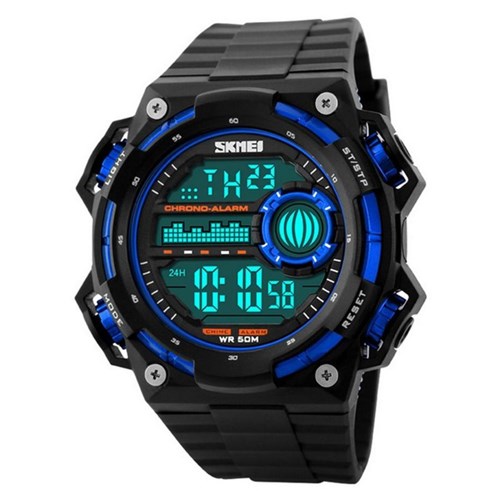 Relógio Masculino Skmei Digital 1115 - Preto e Azul