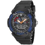 Relógio Masculino Speedo Anadigi 81184g0evnp2 - Preto/azul