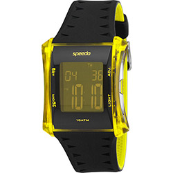 Tudo sobre 'Relógio Masculino Speedo Digital Esportivo Preto/Amarelo 65023G0ETNP5'