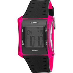 Relógio Masculino Speedo Digital Esportivo Preto/Rosa 65023G0ETNP4