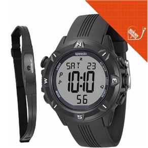 Relógio Masculino Speedo Digital Monitor Cardiaco - 58009g0evnp1 - Preto