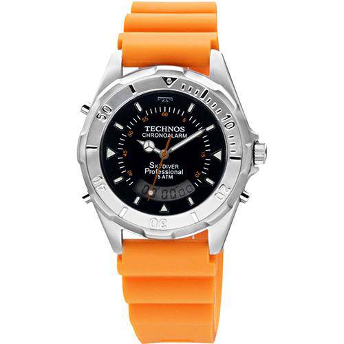 Relógio Masculino Technos Anadig Skydiver T20562/8l