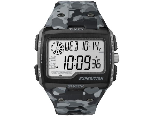 Relógio Masculino Timex Digital - Resistente à Água Cronômetro TW4B03000WW/N