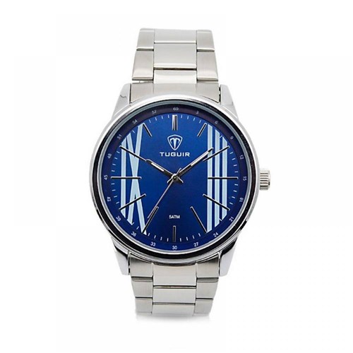 Relógio Masculino Tuguir Analógico 5011 Azul