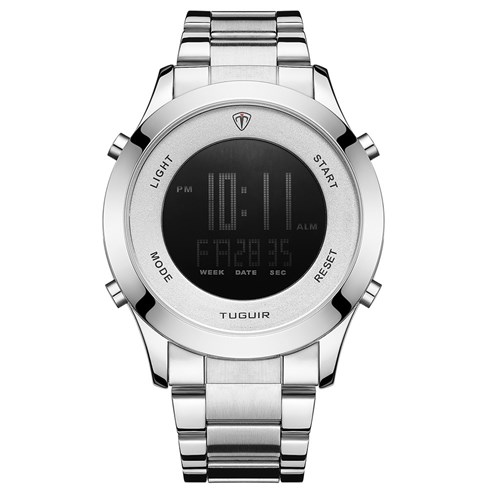 Relógio Masculino Tuguir Digital TG103 - Prata