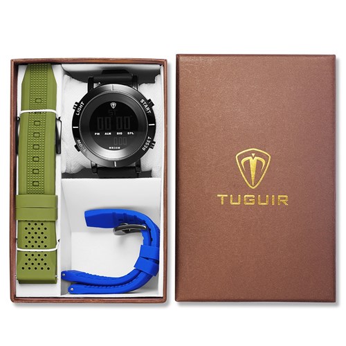 Relógio Masculino Tuguir Digital TG104 - Preto