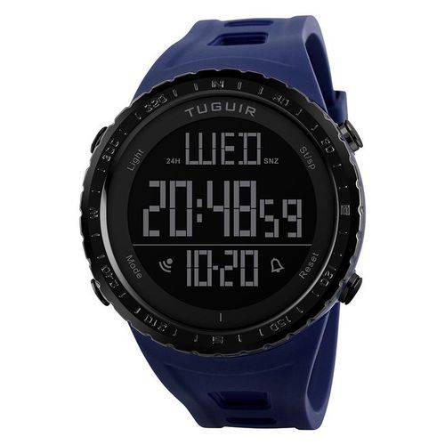 Relógio Masculino Tuguir Digital Tg1246 Azul