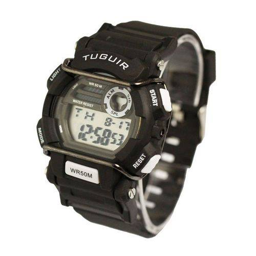 Relógio Masculino Tuguir Digital Tg6002 Preto