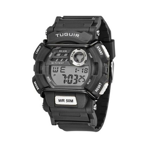 Relógio Masculino Tuguir Digital TG6002 Preto