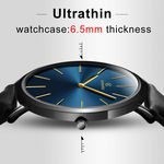 Relógio Masculino Ultrafino Black Design Quartz