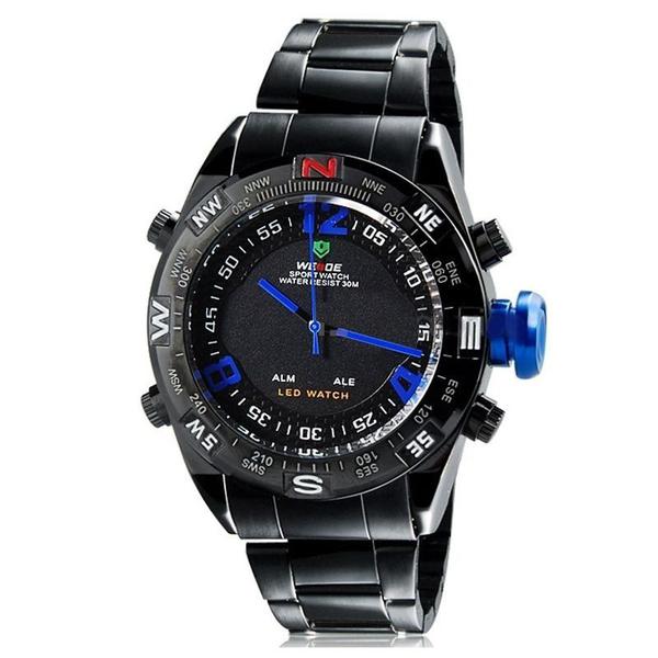 Relógio Masculino Weide AnaDigi Esporte WH-2310 Azul