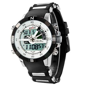 Relógio Masculino Weide AnaDigi Esporte WH-1104 - Branco