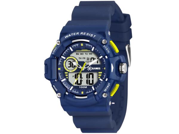 Relógio Masculino X-Games Anadigi - Resistente à Água XMPPA152