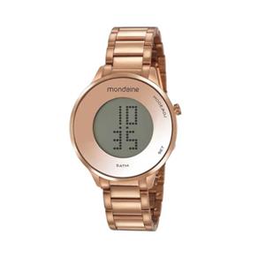 Relógio Mondaine Feminino 53786LPMVRE2 Digital LCD - Rosé