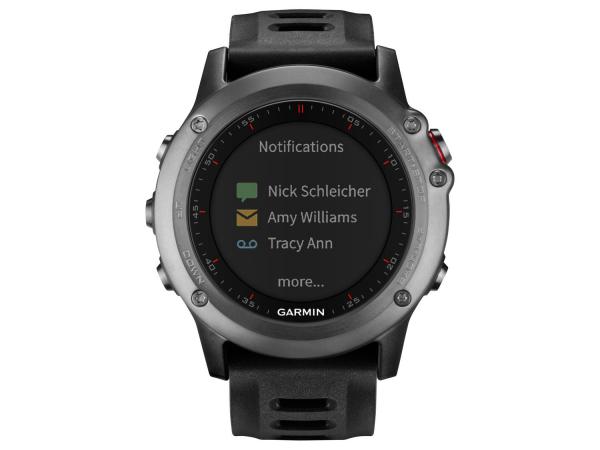 Relógio Monitor Cardíaco Garmin Fenix 3 - Resistente à Água GPS
