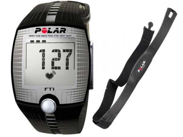 Relógio Monitor Cardíaco Polar FT1 - Hearttouch e Memória para Treino