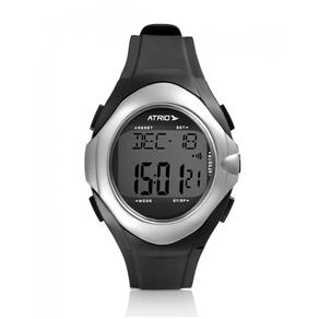 Relógio Monitor Cardíaco Touch Preto/Cinza ES094 - Atrio