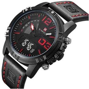 Relógio NaviForce Modelo 9095 - Vermelha