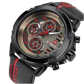 Relógio Naviforce Modelo 9110 - Vermelha