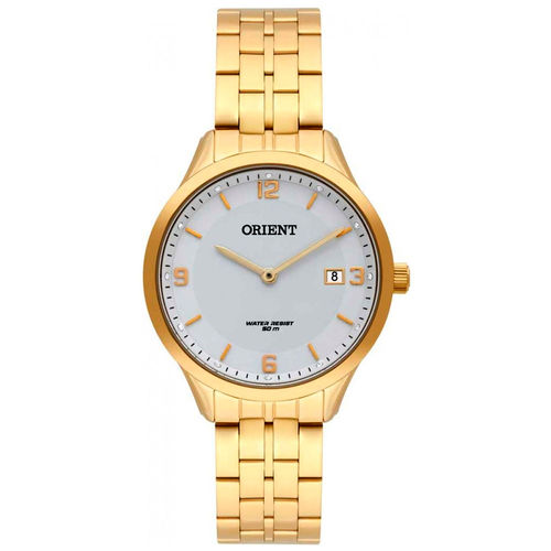 Relógio Orient Dourado Feminino Fgss1169 C2kx
