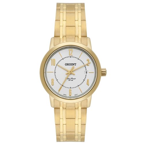 Relógio Orient Feminino Fgss1110 S2kx Dourado Analogico