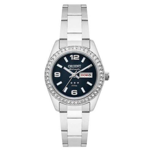 Relógio Orient Feminino Ref: 559ss008 P2sx Prateado Automático