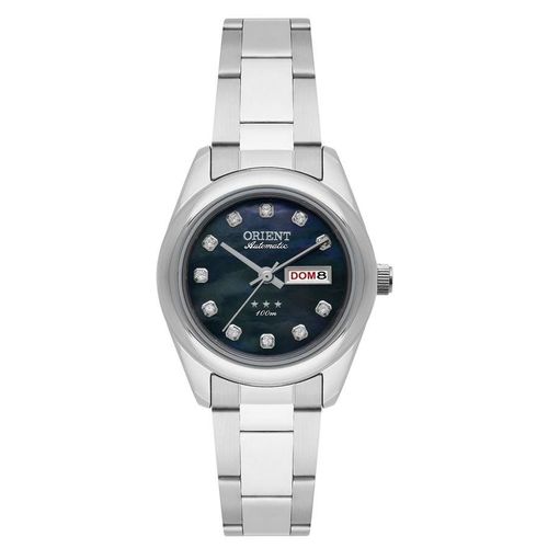 Relógio Orient Feminino Ref: 559ss010 P1sx Prateado Automático