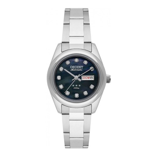 Relógio Orient Feminino Ref: 559Ss010 P1sx Prateado Automático