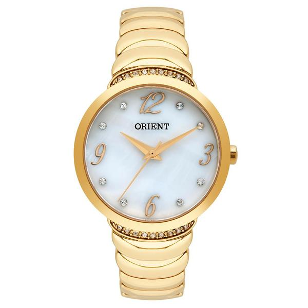 Relógio Orient Feminino Ref: Fgss0094 B2kx Bracelete Dourado - Orient